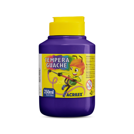Tempera Guache 250ml Violeta - ACRILEX