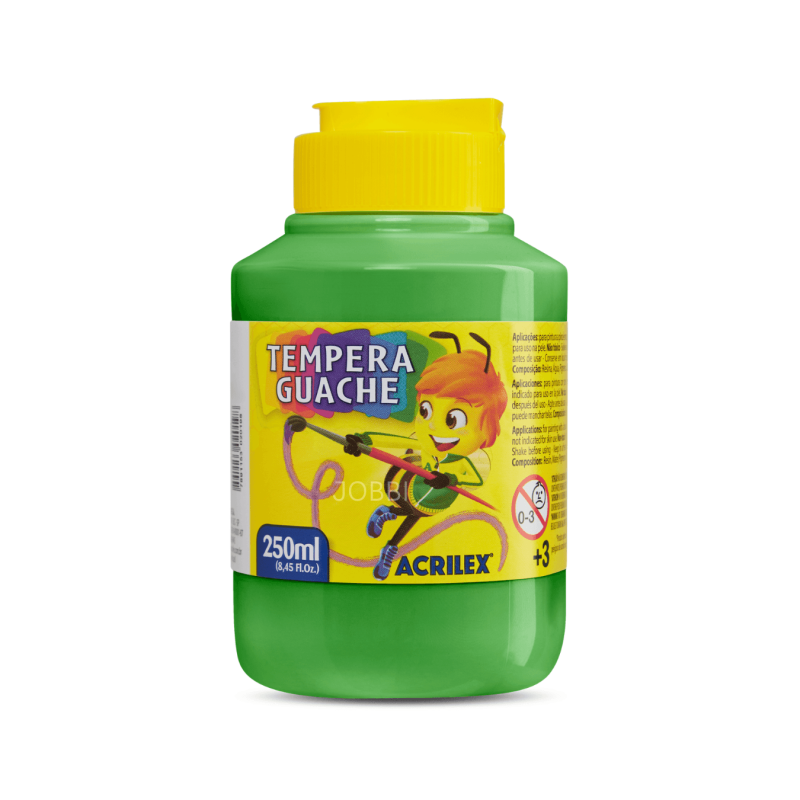 Tempera Guache 250ml Verde Hoja - ACRILEX