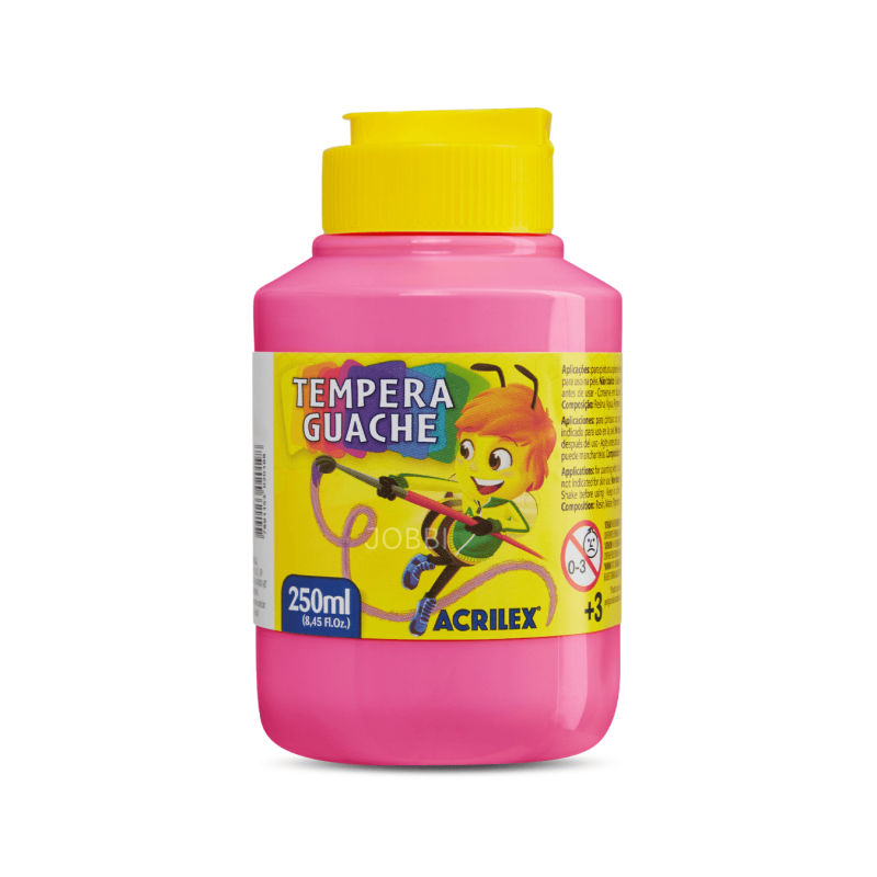 Tempera Guache 250ml Rosa - ACRILEX