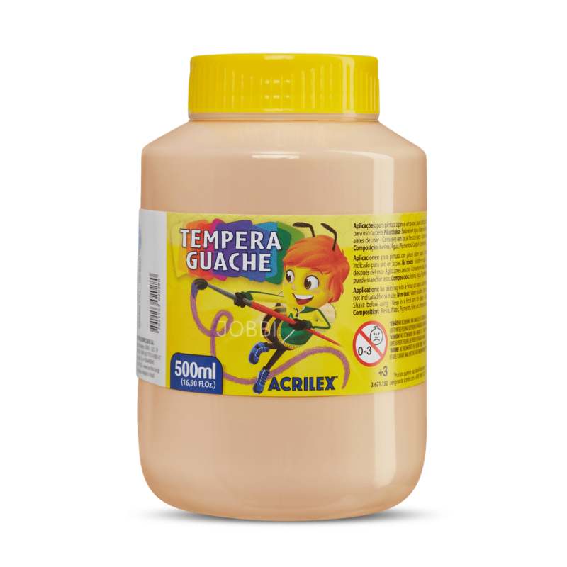 Tempera Guache 500ml Piel - ACRILEX