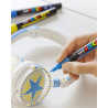 Set de 8 Rotuladores Colores Glitter, 1.3mm - POSCA