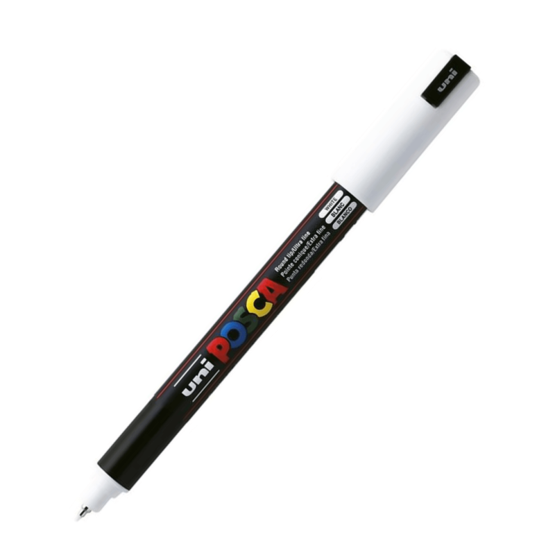Marcadores Blanco Punta Fina 0.7MM PC-1MR POSCA