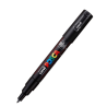 Marcador PC-1M Punta Extra Fina Color Negro - POSCA