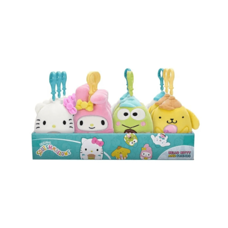 Mini Peluches P/ Mochila de Hello Kitty Squishmalllow SURT -  jobbi