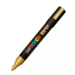 Marcador PC-5M Punta Media Color Oro 25 - POSCA