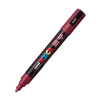 Marcador PC-5M Punta Media Color Rojo Vino - POSCA
