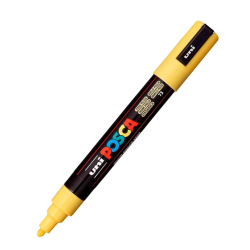 Marcador PC-5M Punta Media Color Amarillo Pajizo 73 - POSCA