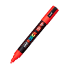 Marcador PC-5M Punta Media Color Rojo - POSCA