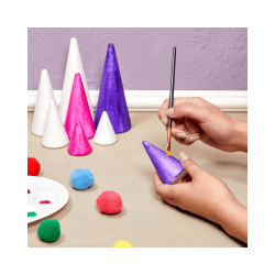 Cono de Plastofor de 24x50cm - GEOMETRIC