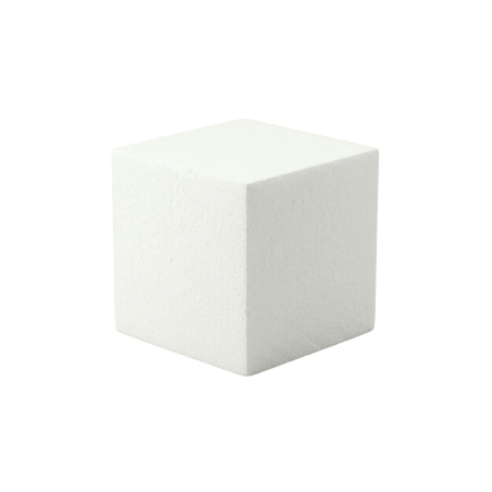 Cubo de Plastofor 15x15cm - GEOMETRIC