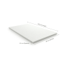 Plancha de plastofor de 100x50x0.5
