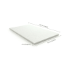 Plancha de plastofor de 100x50x4