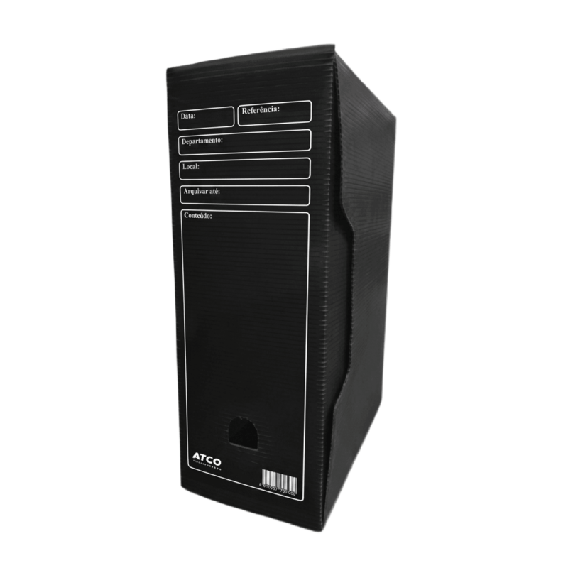 Caja de Archivo Color Negro 360x130x240mm