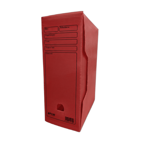 Caja de Archivo Color Rojo 360x130x240mm