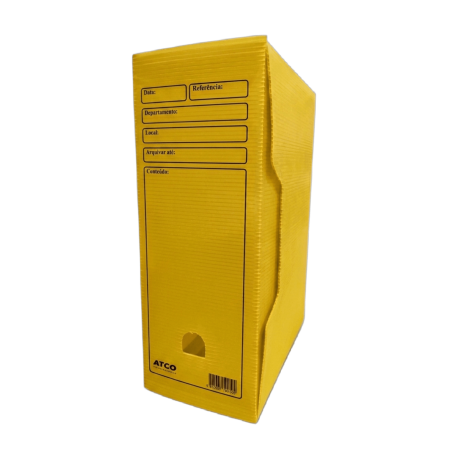 Caja de Archivo Color Amarillo 360x130x240mm