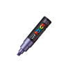 Marcador PC-8K Punta Ancha Biselada Color Violeta Metálico - POSCA