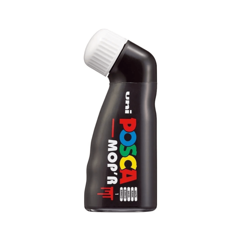 Marcador PCM-22 Punta redonda XXL Color Blanco - POSCA