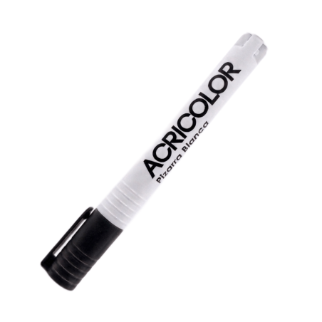 Marcador de Pizarra Negro, ACRICOLOR