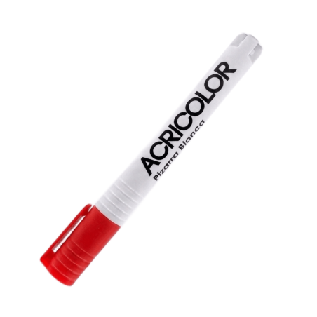 Marcadores de Pizarra Rojo, ACRICOLOR