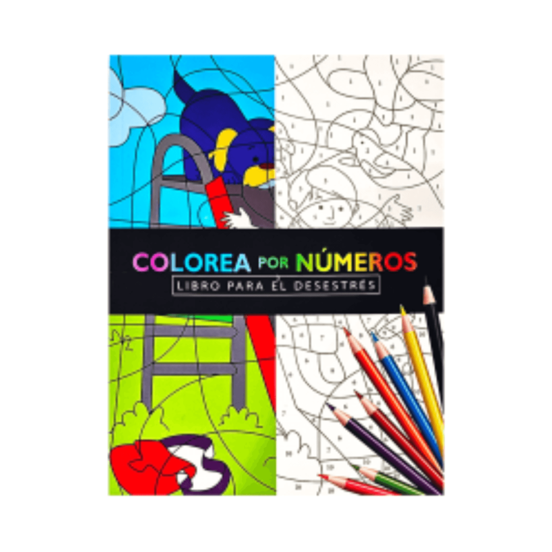 Libro para colorear Rito colorea por números