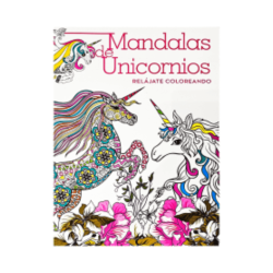 Libro para colorear mandalas de unicornios relajate coloreando RITO
