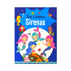 Libro para colorear 'Tus colores sirena' RITO