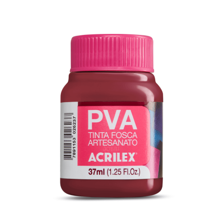 Pintura para Artesanía PVA Vino  37ml, ACRILEX