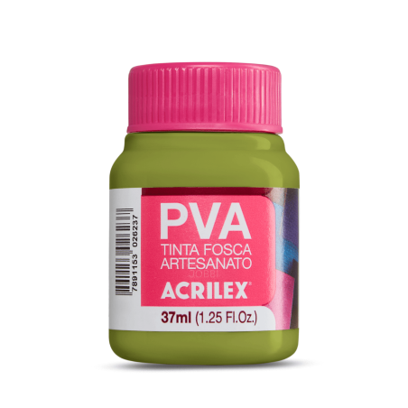 Pintura para Artesanía PVA Verde Pistache 37ml, ACRILEX