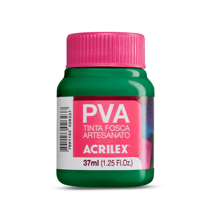 Pintura para Artesanía PVA Verde Musgo 37ml, ACRILEX