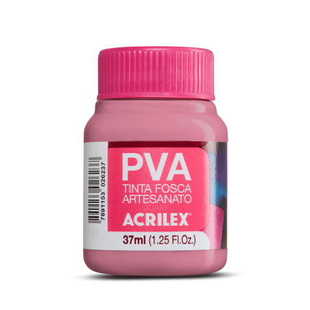 Pintura para Artesanía PVA Rosa Antiguo 37ml, ACRILEX