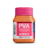 Pintura para Artesanía PVA Naranja Oscuro 37ml, ACRILEX