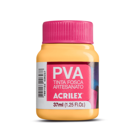 Pintura para Artesanía PVA Melón 37ml, ACRILEX