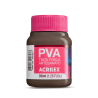 Pintura para Artesanía PVA Marrón Oscuro 37ml, ACRILEX