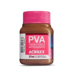 Pintura para Artesanía PVA Marrón 37ml, ACRILEX