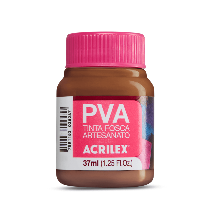 Pintura para Artesanía PVA Marrón 37ml, ACRILEX