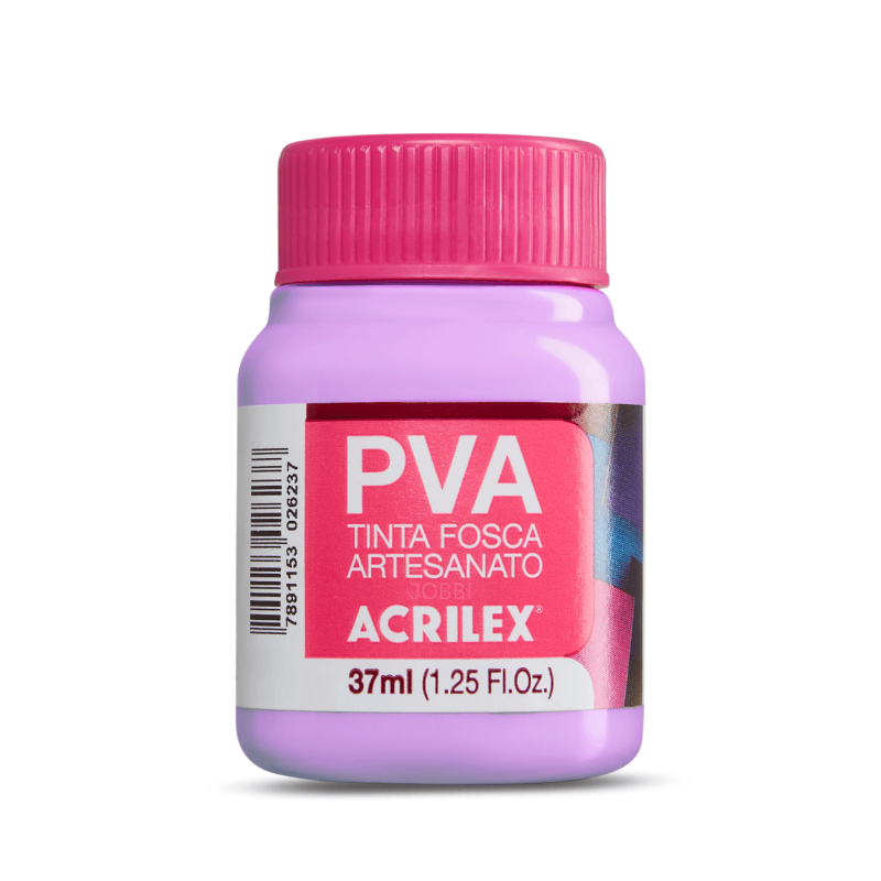 Pintura para Artesanía PVA Lila 37ml, ACRILEX
