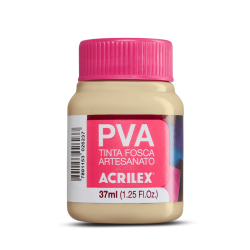 Pintura para Artesanía PVA Gamuza Quemado 37ml, ACRILEX
