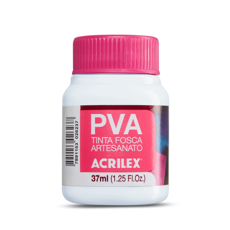 Pintura para Artesanía PVA Blanco 37ml, ACRILEX