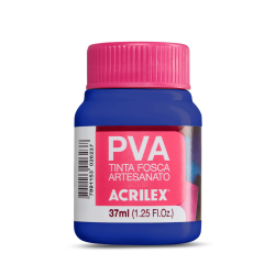 Pintura para Artesanía PVA Azul Ultramar 37ml, ACRILEX