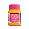Pintura para Artesanía PVA Amarillo Yema 37ml, ACRILEX