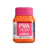 Pintura para Artesanía PVA Naranja  37ml, ACRILEX