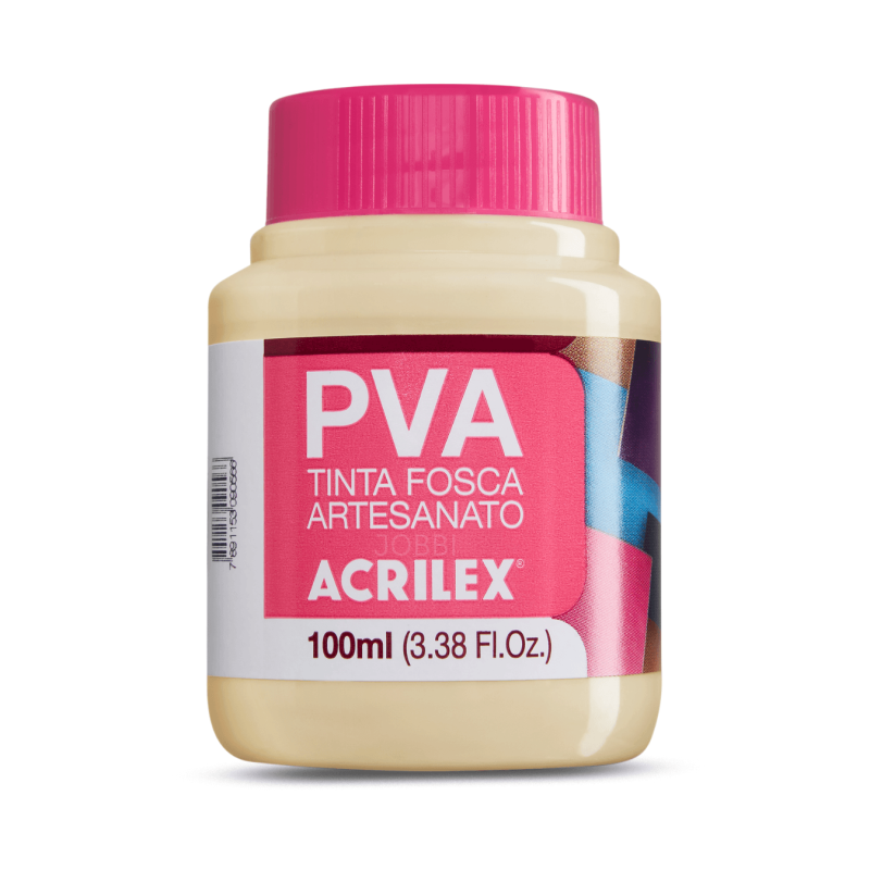 Pintura para Artesanía PVA Verde Hoja 100ml, ACRILEX