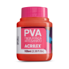 Pintura para Artesanía PVA Guayaba Quemada 100ml, ACRILEX