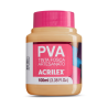 Pintura para Artesanía PVA Capuchino 100ml, ACRILEX
