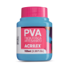 Pintura para Artesanía PVA Azul Invierno 100ml, ACRILEX