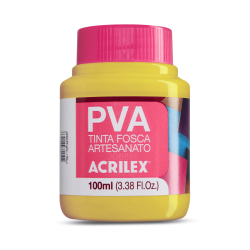 Pintura para Artesanía PVA Ocre Oro 100ml, ACRILEX