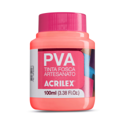 Pintura para Artesanía PVA Rosa Té 100ml, ACRILEX