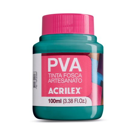 Pintura para Artesanía PVA Verde Vivo 100ml, ACRILEX
