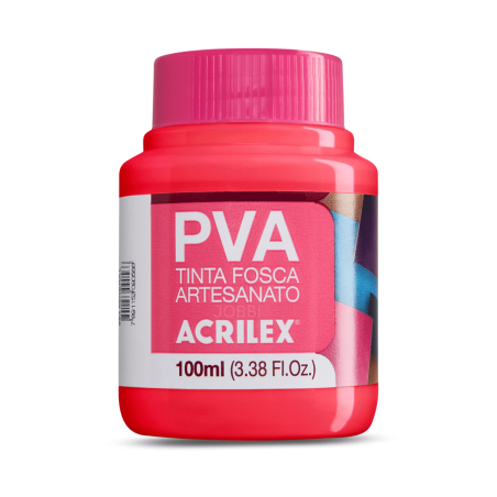 Pintura para Artesanía PVA Rosa Oscuro 100ml, ACRILEX
