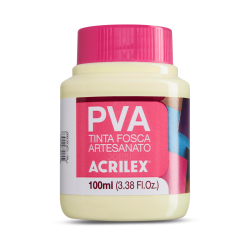 Pintura para Artesanía PVA Marfil 100ml, ACRILEX